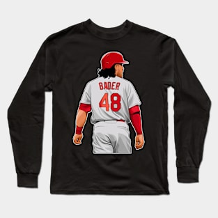 Harrison Bader #48 In Games Long Sleeve T-Shirt